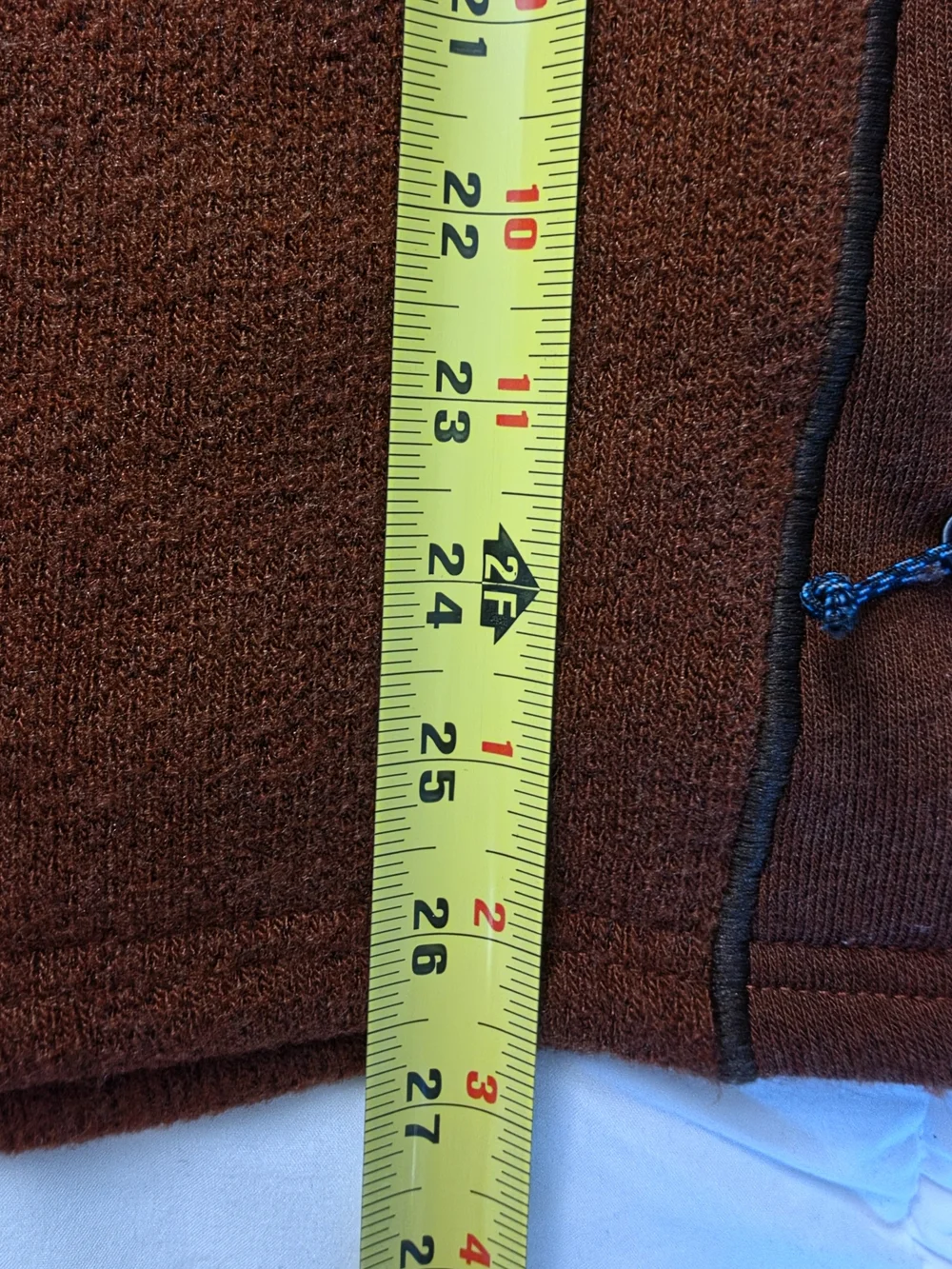 KÜHL Men's Fleece Full-Zip Jacket Rust Brown / Orange Size M